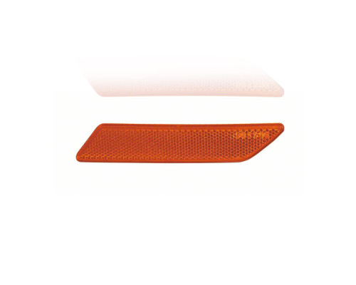 REFLECTOR FR LH (BUMPER MOUNTED) HQ   REPLACEMENT FOR BMW 3 SERIES SEDAN (EXCLUDE 33OE AND 3401 )2013 PARTSLINK NUMBER  BM2554102