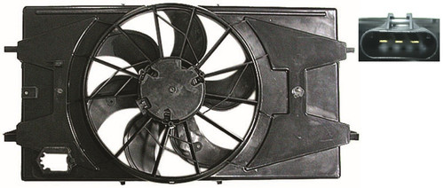 COOLING FAN ASSY 2.2L REPLACEMENT FOR PONTIAC G5 2005 PARTSLINK NUMBER GM3115179
