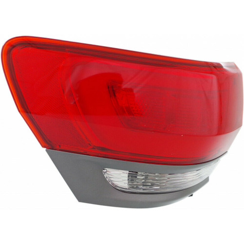 TAIL LAMP LH W/GRAY TRIM/ EXCLUDE SRT-8 HQ  REPLACEMENT FOR JEEP GRAND CHEROKEE 2015 PARTSLINK NUMBER  CH2804110