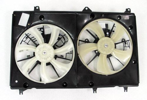 COOLING FAN ASSY HYB W/DUAL CONTROLLERS REPLACEMENT FOR TOYOTA HIGHLANDER 2008 PARTSLINK NUMBER  TO3115178