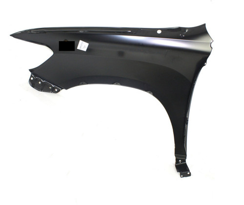 FENDER FR RH W/ANTENNA HOLE CAPA REPLACEMENT FOR TOYOTA HIGHLANDER 2008 PARTSLINK NUMBER  TO1241220C