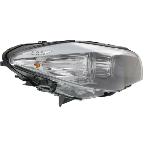 HEAD LAMP RH W/O AUTO ADJUST HQ  REPLACEMENT FOR BMW 5 SERIES 2013 PARTSLINK NUMBER    BM2503174