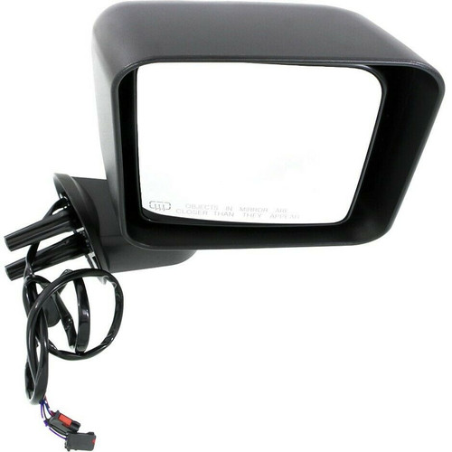 DOOR MIRROR RH POWER HEATED NON FOLDABLE TEXTURED BLACK  REPLACEMENT FOR JEEP WRANGLER 2015 PARTSLINK NUMBER  CH1321390
