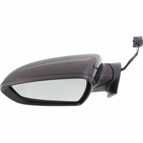 DOOR MIRROR LH POWER HEATED W/SIGNAL W/O PUDDLE LAMP MANUAL FOLDING  REPLACEMENT FOR KIA FORTE 2015 PARTSLINK NUMBER  KI1320182