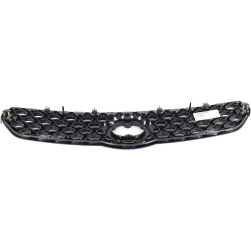 GRILLE MATTE-BLACK W/O BRACKET REPLACEMENT FOR TOYOTA MATRIX 2008 PARTSLINK NUMBER  TO1200258