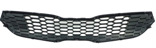 GRILLE PAINTED DARK SILVER W/CHROME MOULDING FOR EX  REPLACEMENT FOR KIA FORTE (5-DOOR HBACK) 2015 PARTSLINK NUMBER  KI1200156