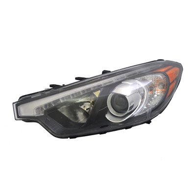 HEAD LAMP LH HALOGEN W/LED POSITION LAMP CAPA   REPLACEMENT FOR KIA FORTE KOUP COUPE 2015 PARTSLINK NUMBER  KI2502171C