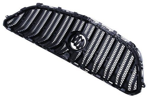 GRILLE W/O EMBLEM CHROME AND BLACK   REPLACEMENT FOR BUICK ENCLAVE 2013 PARTSLINK NUMBER       GM1200669