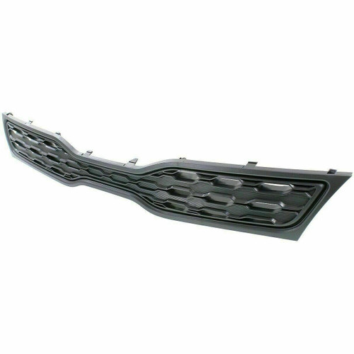 GRILLE UPPER MATTE-BLACK W/O FOG LAMP TYPE  REPLACEMENT FOR KIA RIO HATCHBACK 2015 PARTSLINK NUMBER  KI1200153