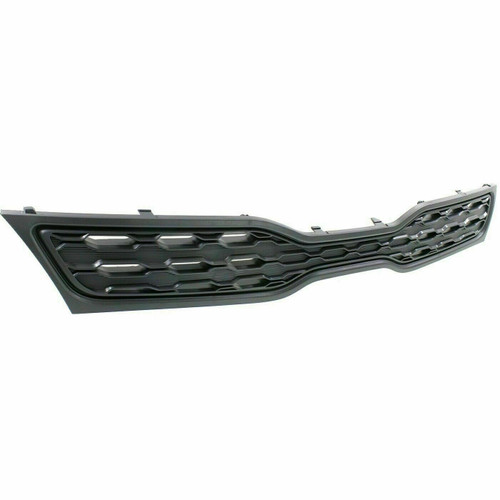 GRILLE UPPER MATTE-BLACK W/O FOG LAMP TYPE  REPLACEMENT FOR KIA RIO HATCHBACK 2015 PARTSLINK NUMBER  KI1200153