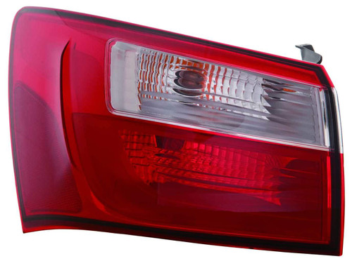 TAIL LAMP RH W/O LED EX/LX CAPA  REPLACEMENT FOR KIA RIO SEDAN 2015 PARTSLINK NUMBER  KI2805109C