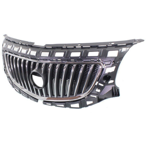 GRILLE CHROME/BLACK   REPLACEMENT FOR BUICK REGAL(2011-) 2013 PARTSLINK NUMBER   	GM1200653