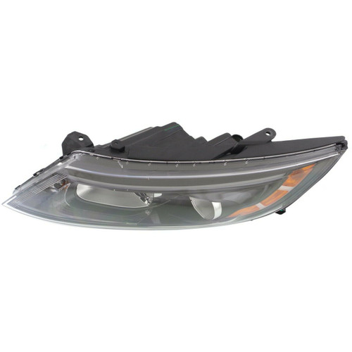 HEAD LAMP LH HALOGEN BLACK BEZEL W/O LED USA BUILT EX/LX  REPLACEMENT FOR KIA OPTIMA 2015 PARTSLINK NUMBER  KI2502175U
