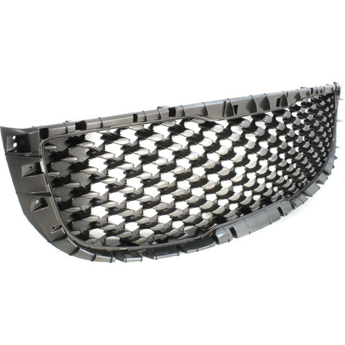 GRILLE W/SURROUND VIEW W/O AUTO CRUISE BROWN SILVER  REPLACEMENT FOR KIA SEDONA 2015 PARTSLINK NUMBER  KI1200179