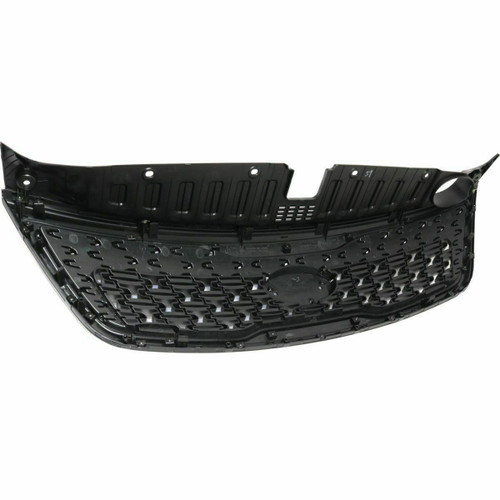 GRILLE PAINTED SILVER W/CHROME MLDG SX MODEL  REPLACEMENT FOR KIA SORENTO 2015 PARTSLINK NUMBER  	KI1200157