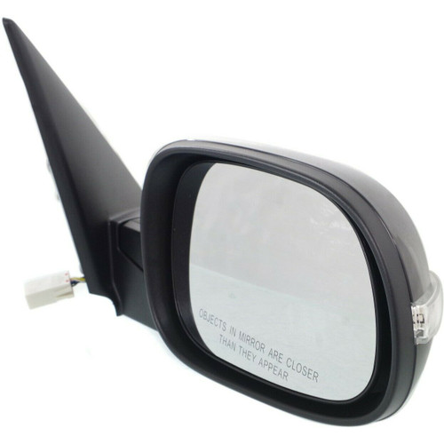 DOOR MIRROR RH POWER HTD PTM W/SIGNAL MANUAL FOLD  REPLACEMENT FOR KIA SOUL 2015 PARTSLINK NUMBER  KI1321178