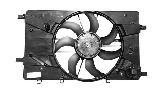 RADIATOR FAN ASSY 3.6/4.6L W/O TOWING   REPLACEMENT FOR CADILLAC CTS WAGON 2013 PARTSLINK NUMBER  GM3115233