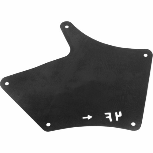 FENDER LINER SEAL FR LH/RH FRONT SECTION W/PRE-RUNNER PKG RUBBER REPLACEMENT FOR TOYOTA TACOMA PICKUP 2WD 2008 PARTSLINK NUMBER  TO1250131