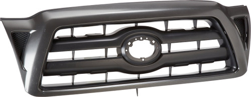 GRILLE BLACK W/GREY FRAME REPLACEMENT FOR TOYOTA TACOMA PICKUP 4WD 2008 PARTSLINK NUMBER  TO1200269