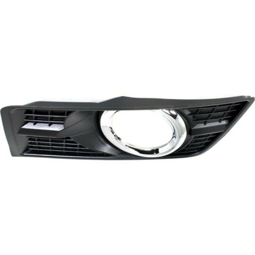 FOG LAMP BEZEL FR LH W/CHROME MOLDING  REPLACEMENT FOR CADILLAC SRX 2013 PARTSLINK NUMBER  GM1038125