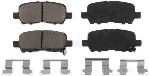 BRAKE PADS SET RR CERAMIC REPLACEMENT FOR PONTIAC GRAND PRIX 2005 PARTSLINK NUMBER D999