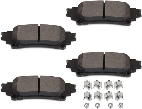 BRAKE PADS SET RR CERAMIC REPLACEMENT FOR LEXUS IS250 SEDAN 2015 PARTSLINK NUMBER D1391 BRAKE PADS SET RR CERAMIC REPLACEMENT FOR LEXUS IS250 SEDAN 2015 PARTSLINK NUMBER D1391