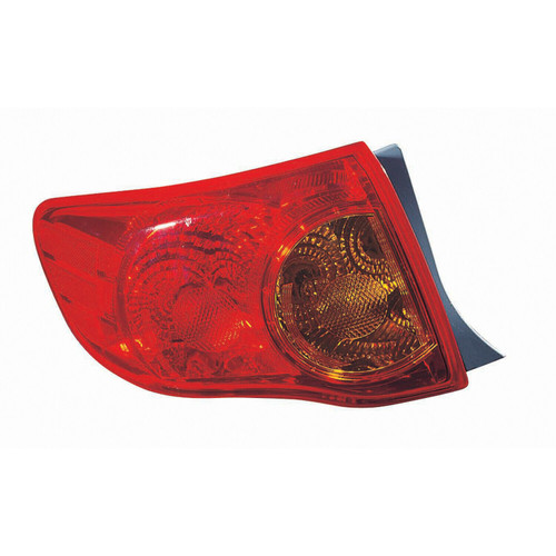 TAIL LAMP LH HQ REPLACEMENT FOR TOYOTA YARIS HATCHBACK 2008 PARTSLINK NUMBER  TO2800170