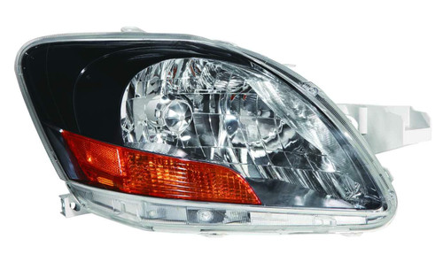 HEAD LAMP RH S MODEL HQ REPLACEMENT FOR TOYOTA YARIS SEDAN 2008 PARTSLINK NUMBER  TO2519120