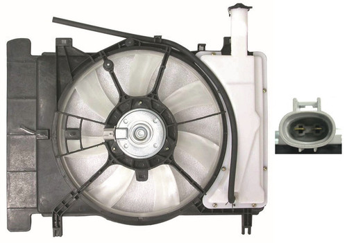 RADIATOR FAN ASSY REPLACEMENT FOR TOYOTA YARIS SEDAN 2008 PARTSLINK NUMBER  TO3115145U