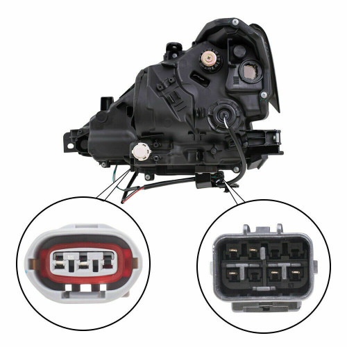 HEAD LAMP RH HID HQ  REPLACEMENT FOR LEXUS IS250 SEDAN 2015 PARTSLINK NUMBER  LX2503157