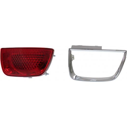 TAIL LAMP RH EXCLUDE RS MDL SILVER BEZEL CAPA   REPLACEMENT FOR CHEVROLET CAMARO 2013 PARTSLINK NUMBER  GM2805108C