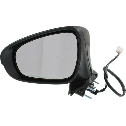 DOOR MIRROR LH POWER PTM HTD W/PUDDLE LAMP/SIGNAL W/O BLIND SPOT   REPLACEMENT FOR LEXUS IS350 SEDAN 2015 PARTSLINK NUMBER  LX1320116