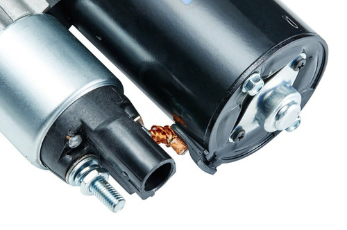 STARTER MOTOR 2.5L MT REPLACEMENT FOR VOLKSWAGEN JETTA (TYPE 5) 2008 PARTSLINK NUMBER  1-17968