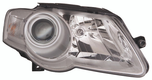 HEAD LAMP LH HALOGEN (VALEO BRAND) HQ REPLACEMENT FOR VOLKSWAGEN PASSAT 2008 PARTSLINK NUMBER  VW2502134