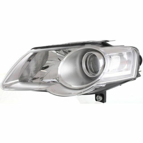 HEAD LAMP LH HALOGEN (HELLA BRAND) HQ REPLACEMENT FOR VOLKSWAGEN PASSAT 2008 PARTSLINK NUMBER  VW2502130