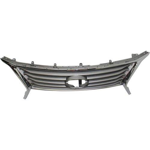 GRILLE PAINTED SILVER W/CHROME MLDG W/O F SPORT (CAN BULT)  REPLACEMENT FOR LEXUS RX350 2015 PARTSLINK NUMBER  LX1200144
