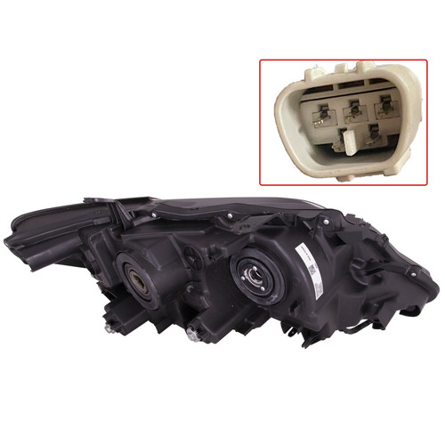 HEAD LAMP LH HALOGEN JAPAN BUILT HQ  REPLACEMENT FOR LEXUS RX350 2015 PARTSLINK NUMBER  LX2518138