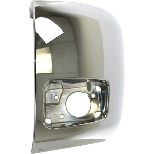 BUMPER END FR LH CHROME W/FOG LAMP HOLE 1500/HYB     REPLACEMENT FOR CHEVROLET PICKUP CHEVY SILVERADO 1500 2013 PARTSLINK NUMBER  GM1004156