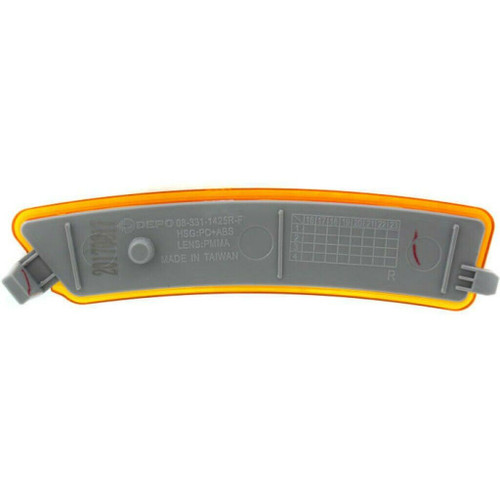 REFLECTOR FR RH HQ  REPLACEMENT FOR LINCOLN MKZ 2015 PARTSLINK NUMBER  FO1085100