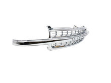 GRILLE CHROME REPLACEMENT FOR CHEVROLET SUBURBAN 2000 PARTSLINK NUMBER  GM1200442