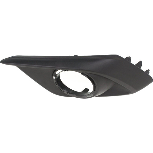 FOG LAMP BEZEL FR LH MATTE BLACK USE W/CHROME TRIM RING  REPLACEMENT FOR MAZDA MAZDA 3 2015 PARTSLINK NUMBER  	MA1038128