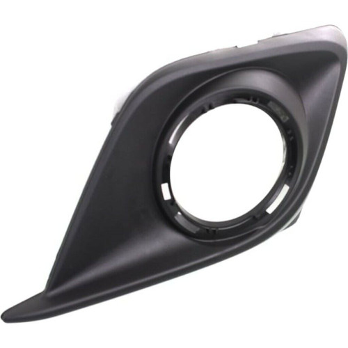 FOG LAMP BEZEL FR RH MATTE BLACK USE W/CHROME TRIM RING  REPLACEMENT FOR MAZDA MAZDA 3 2015 PARTSLINK NUMBER  MA1039128