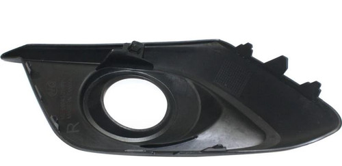 FOG LAMP BEZEL FR RH PRIMED  REPLACEMENT FOR MAZDA MAZDA 3 2015 PARTSLINK NUMBER  MA1039123