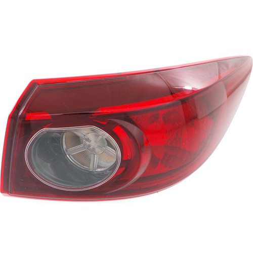 TAIL LAMP RH SDN BULB TYPE JAPAN BUILT CAPA  REPLACEMENT FOR MAZDA MAZDA 3 2015 PARTSLINK NUMBER  MA2805117C