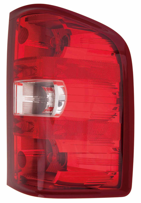 TAIL LAMP RH 2ND DESIGN ALL 2500/3500 DUALLY MODELS/ 2ND DESIGN 2010 1500/ ALL 2011 1500 CAPA    REPLACEMENT FOR CHEVROLET PICKUP CHEVY SILVERADO 25-3500 2013 PARTSLINK NUMBER  GM2801249C