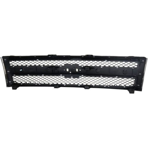 GRILLE CHROME/BLACK 1500  REPLACEMENT FOR CHEVROLET PICKUP CHEVY SILVERADO HYBRID 2013 PARTSLINK NUMBER  GM1200572