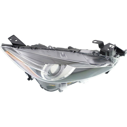 HEAD LAMP RH HID W/O AUTO LEVEL SDN/HB LENS AND HOUSING ONLY CAPA  REPLACEMENT FOR MAZDA MAZDA 3 SPORT (CANADA) 2015 PARTSLINK NUMBER  MA2503145C