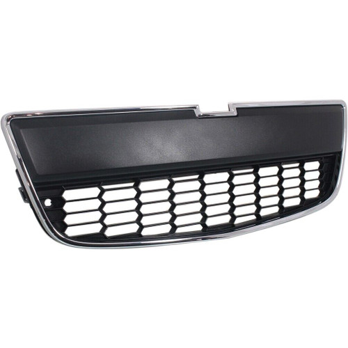GRILLE CHROME/BLACK LOWER   REPLACEMENT FOR CHEVROLET SONIC HATCHBACK 2013 PARTSLINK NUMBER   GM1036139