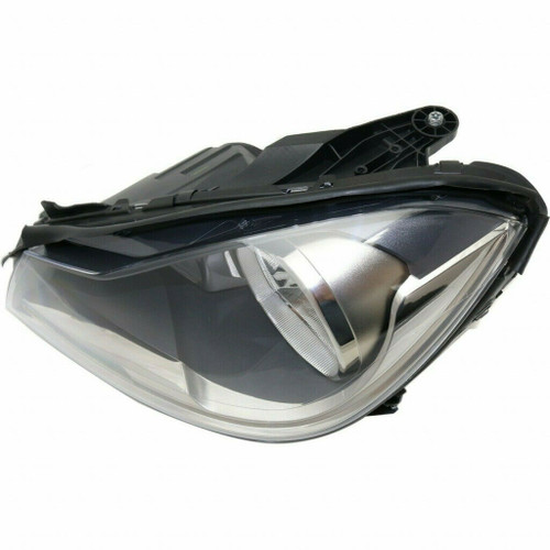 HEAD LAMP LH HALOGEN BLACK HOUSING CPE W/O CORNERING LAMP HQ  REPLACEMENT FOR MERCEDES C250 2015 PARTSLINK NUMBER  	MB2502186