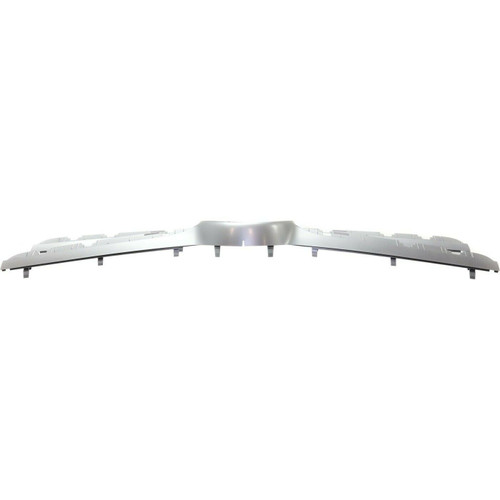 GRILLE MOULDING W/O CAMERA HOLE W/MOULDING HOLE SILVER GRAY   REPLACEMENT FOR MERCEDES C300 2015 PARTSLINK NUMBER  MB1210115